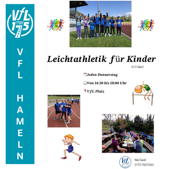 VfL Hameln Leichtathletik 6 bis 9